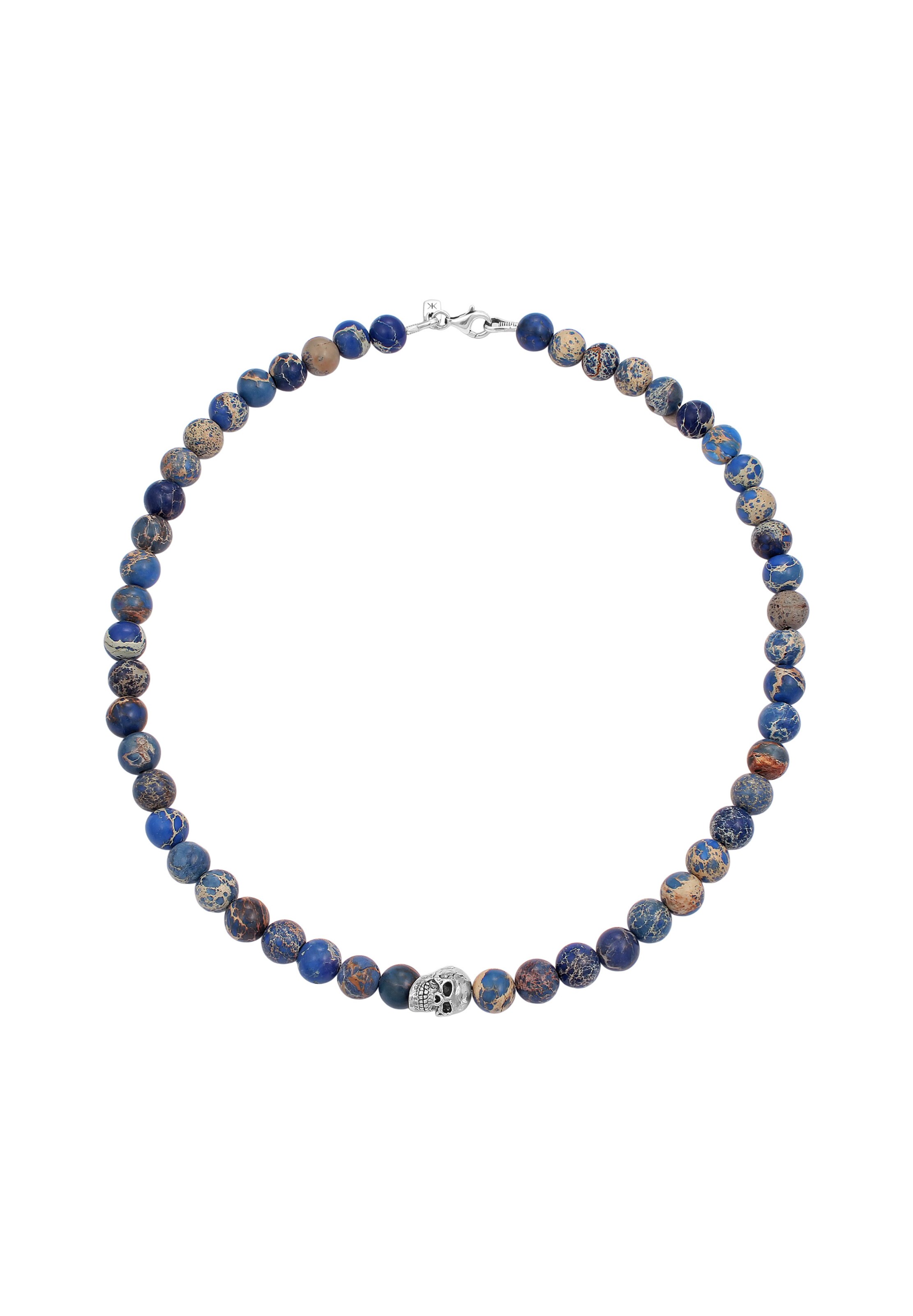 KUZZOI Necklace in Beige / Blue / Brown / Reed, Item view