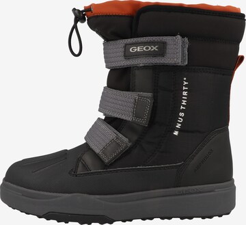 GEOX Snowboots in Zwart: voorkant