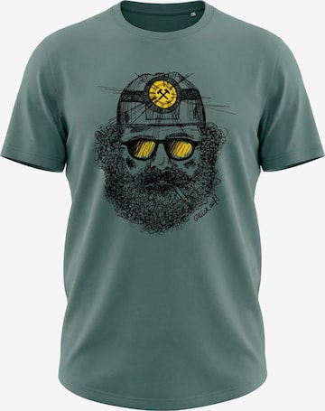 karlskopf Shirt 'BERGMANN' in Green: front