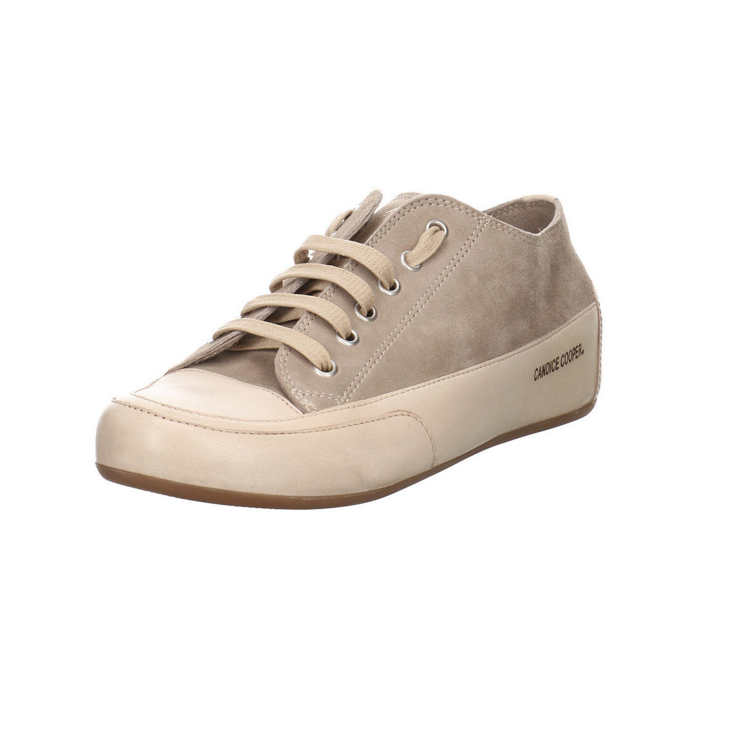 Candice Cooper Sneaker in Beige: Vorderseite