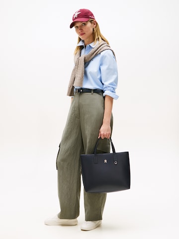 TOMMY HILFIGER Shopper i blå