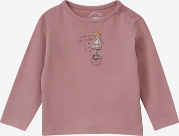 T-Shirt s.Oliver en rose : devant