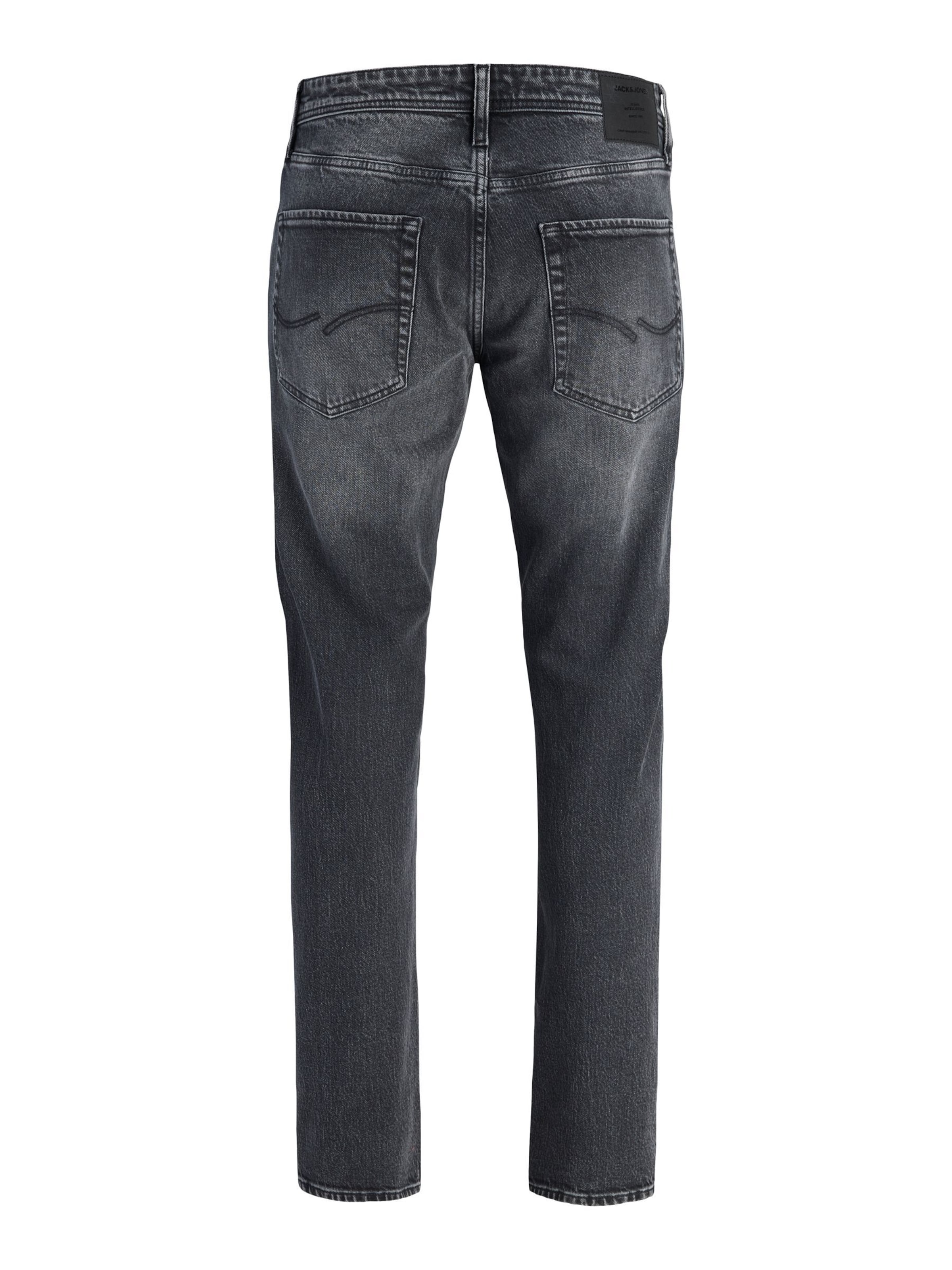 JACK & JONES - regular Vaquero en negro