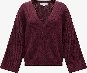 TOPSHOP - Cárdigan 'RENE' en rojo: frente
