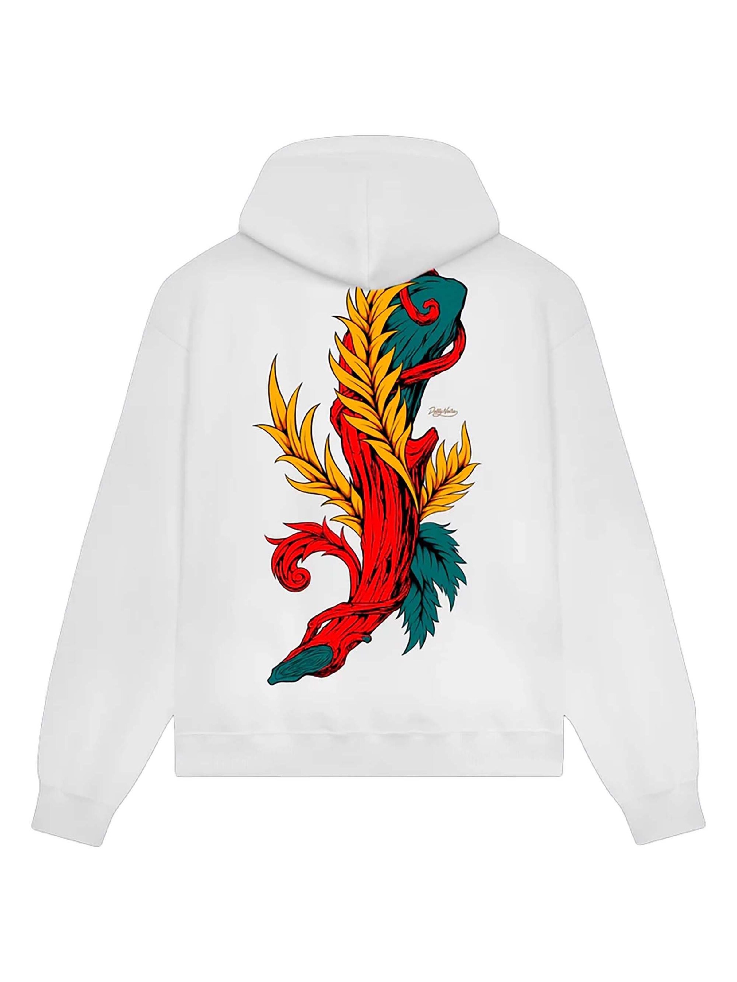 DOLLY NOIRE Sweatshirt 'Ace Of Wands' in White