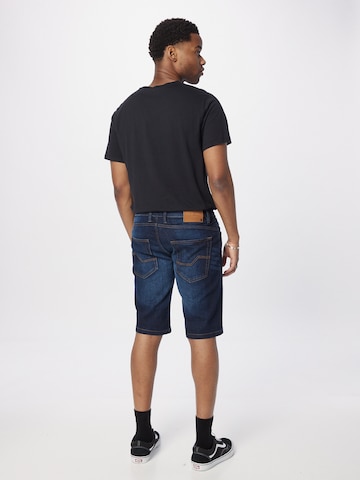 INDICODE JEANS Regular Jeans 'Kaden Holes' in Blauw