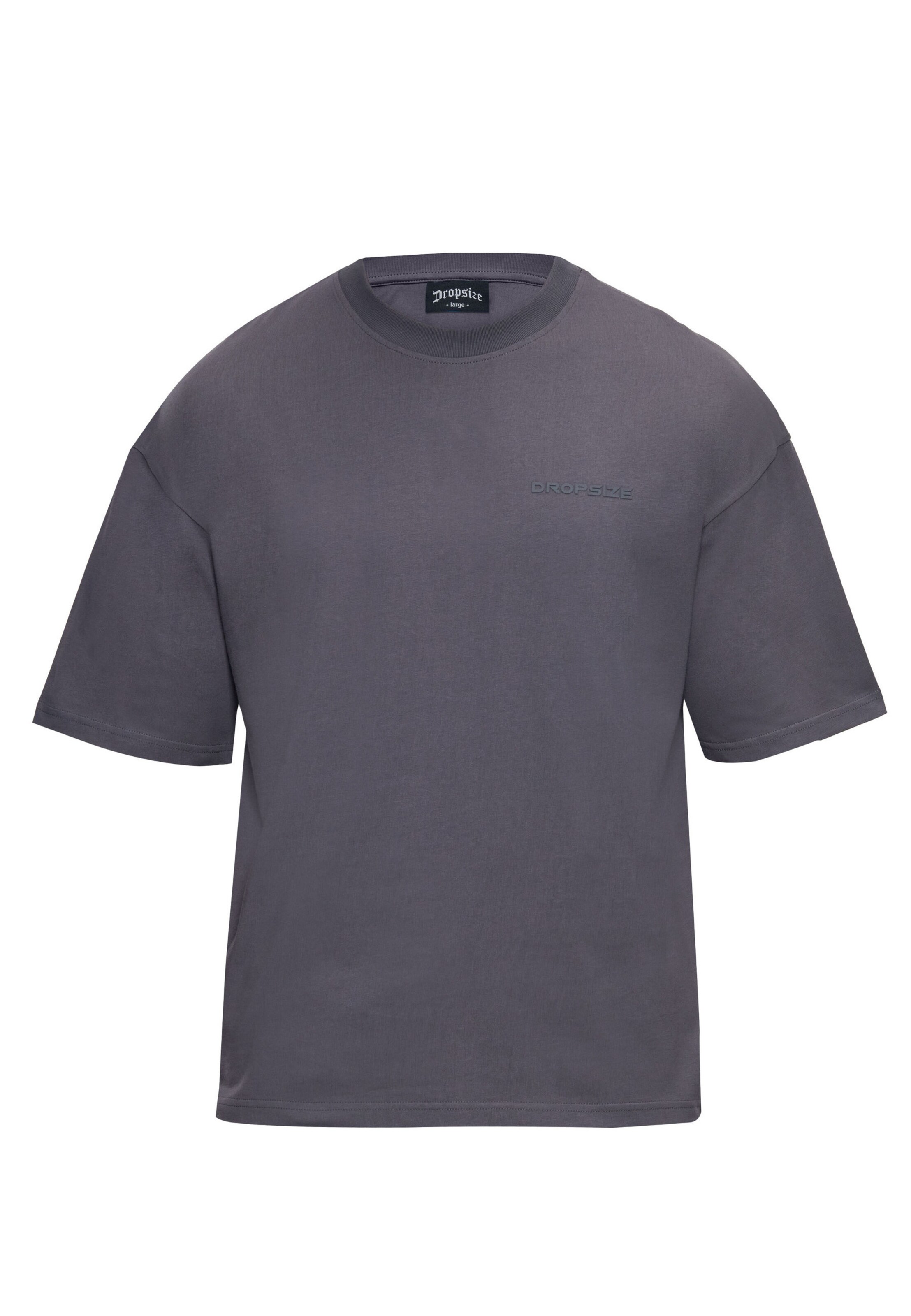 Dropsize - Camisa em cinzento: frente