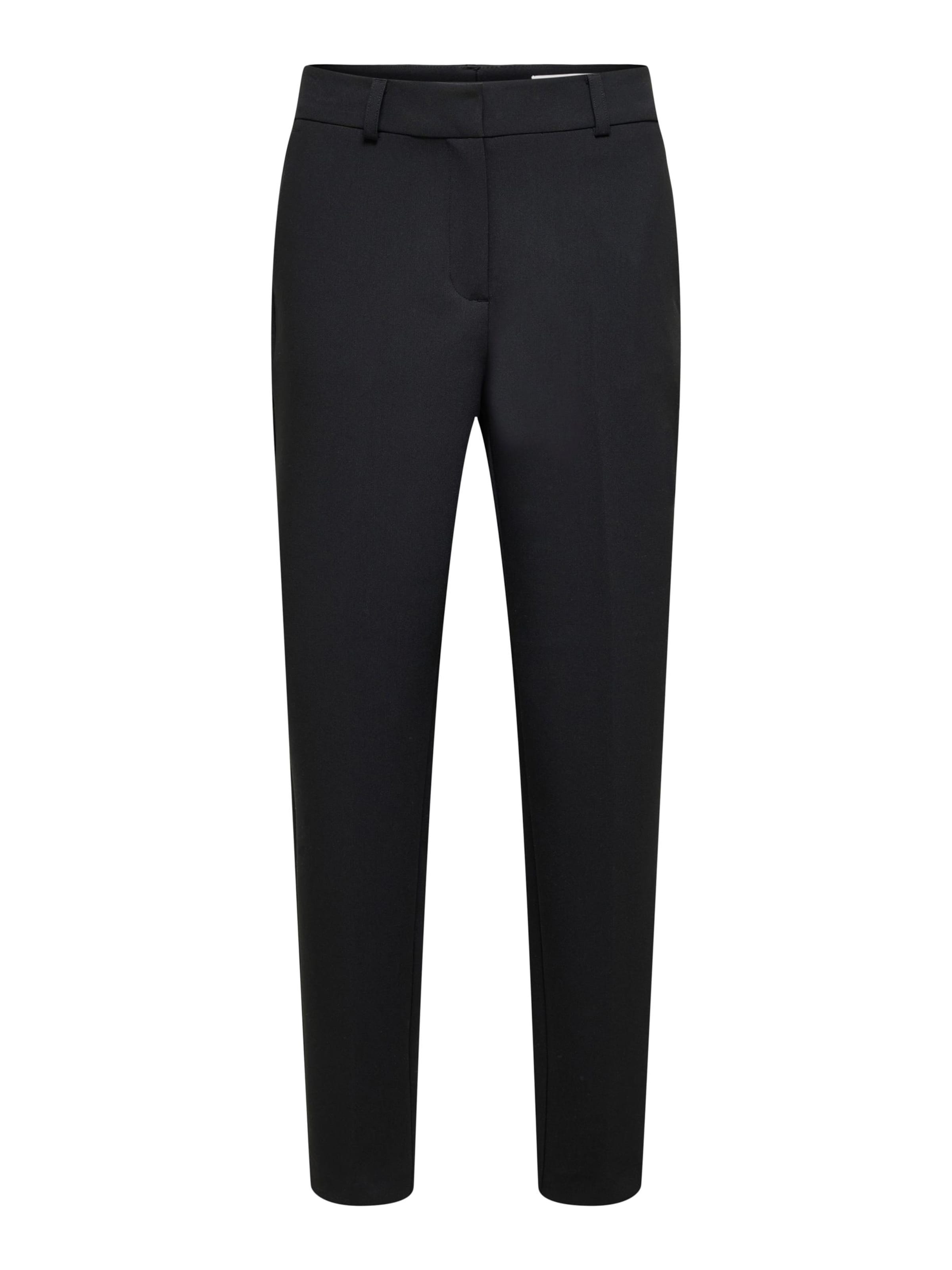 SELECTED Tapered Pants 'RITA-RIA' in Black: front