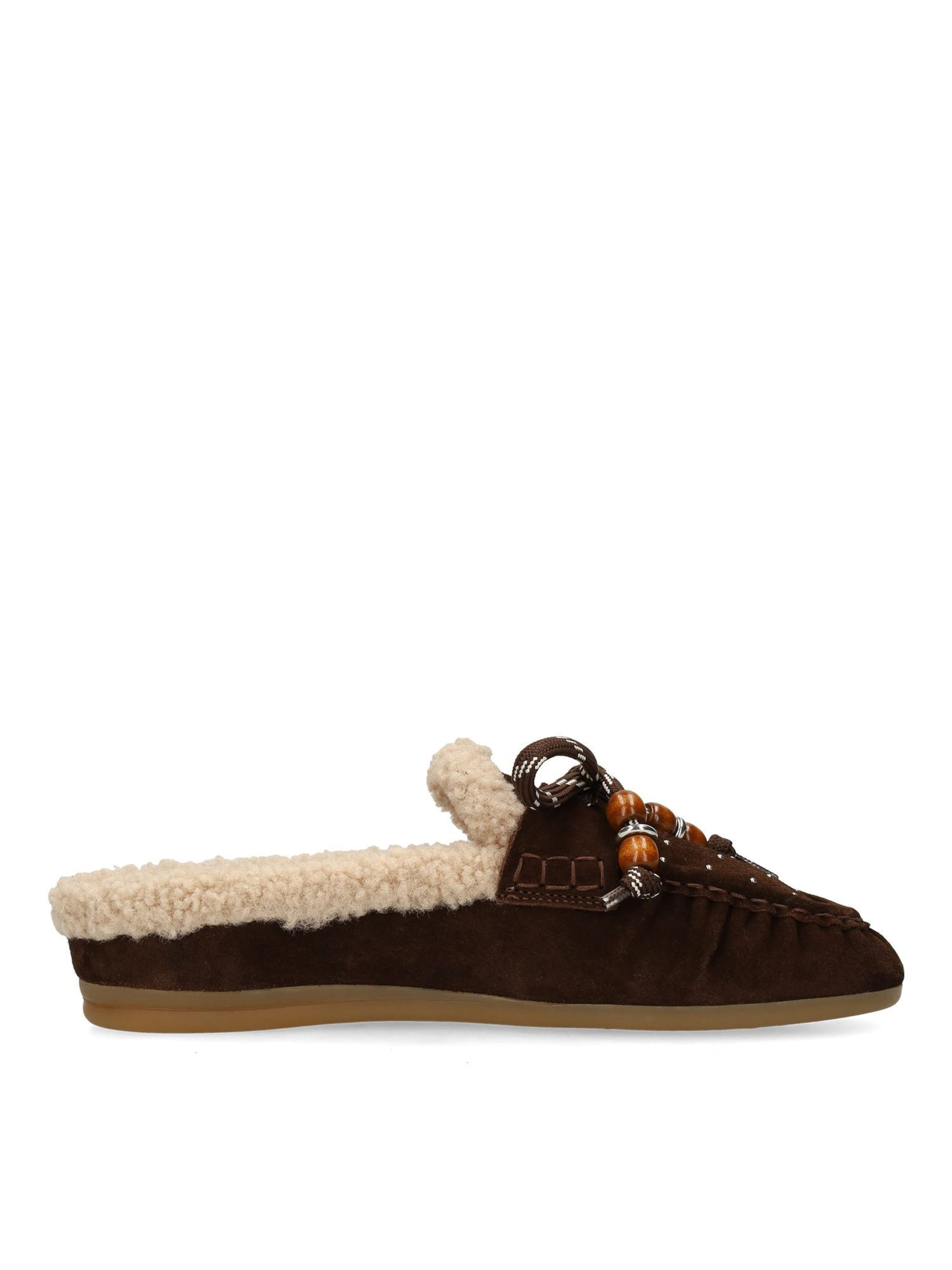 Pantoufle MANFIELD en marron