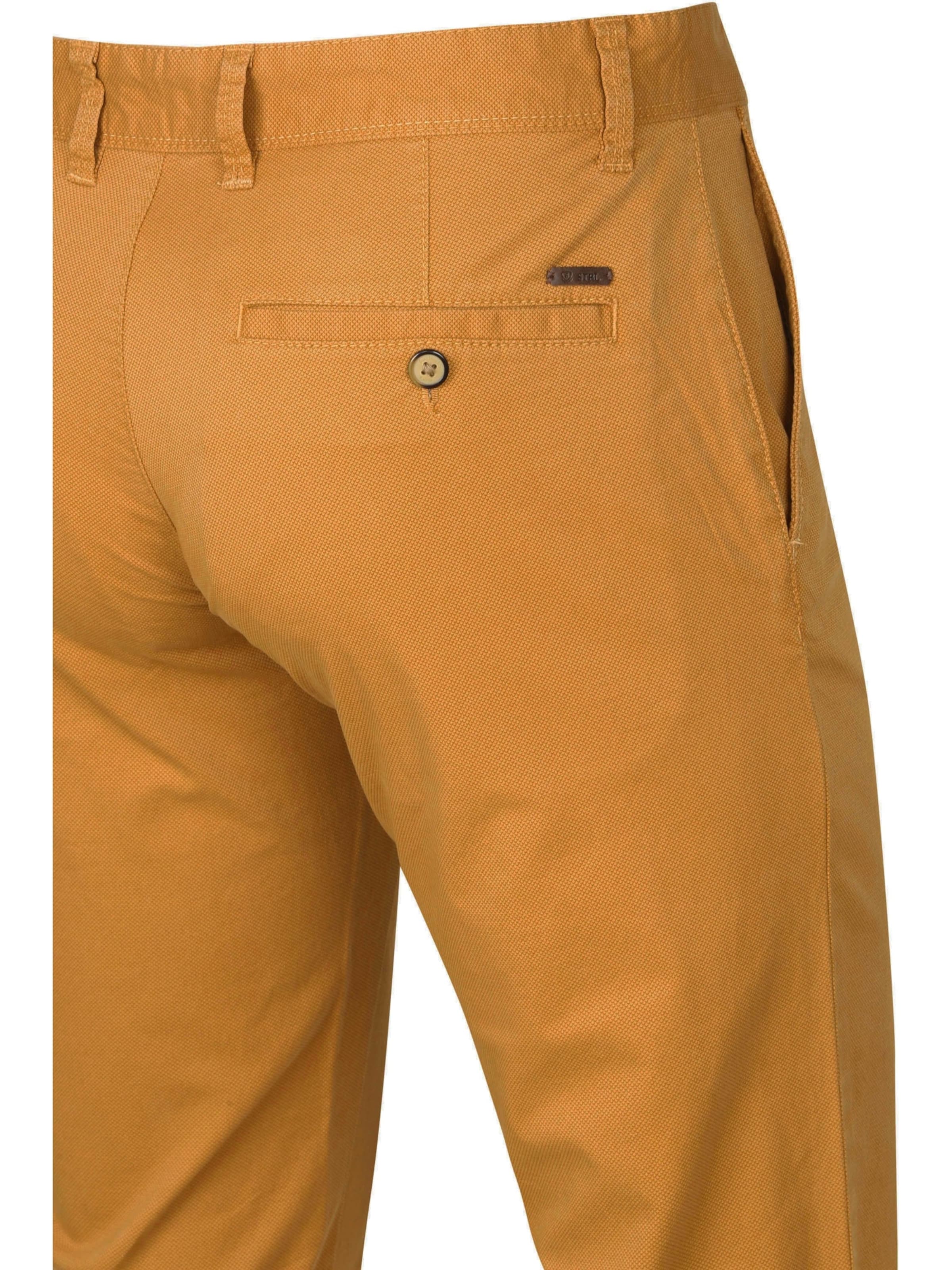 Suitable Slimfit Chino 'Sartre' in Geel