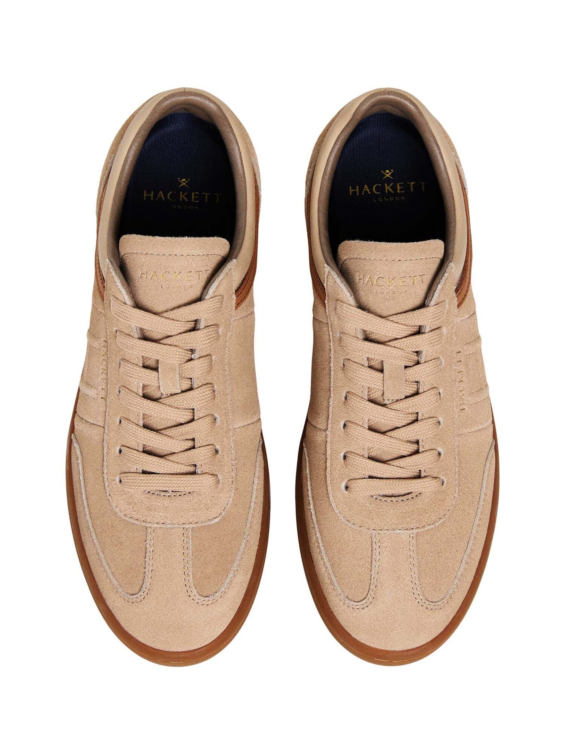 Hackett London Sneakers laag 'Beck Ivys' in Beige