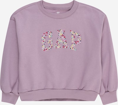 GAP Sweater majica 'JAN' u plava / žuta / sivkasto ljubičasta (mauve) / crvena, Pregled proizvoda