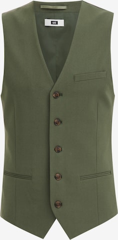 WE Fashion Suit vest in Green: front