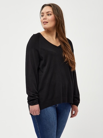 Pull-over 'Tana' Peppercorn en noir : devant