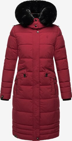 NAVAHOO Winter Coat 'Fahmiyaa' in Red: front