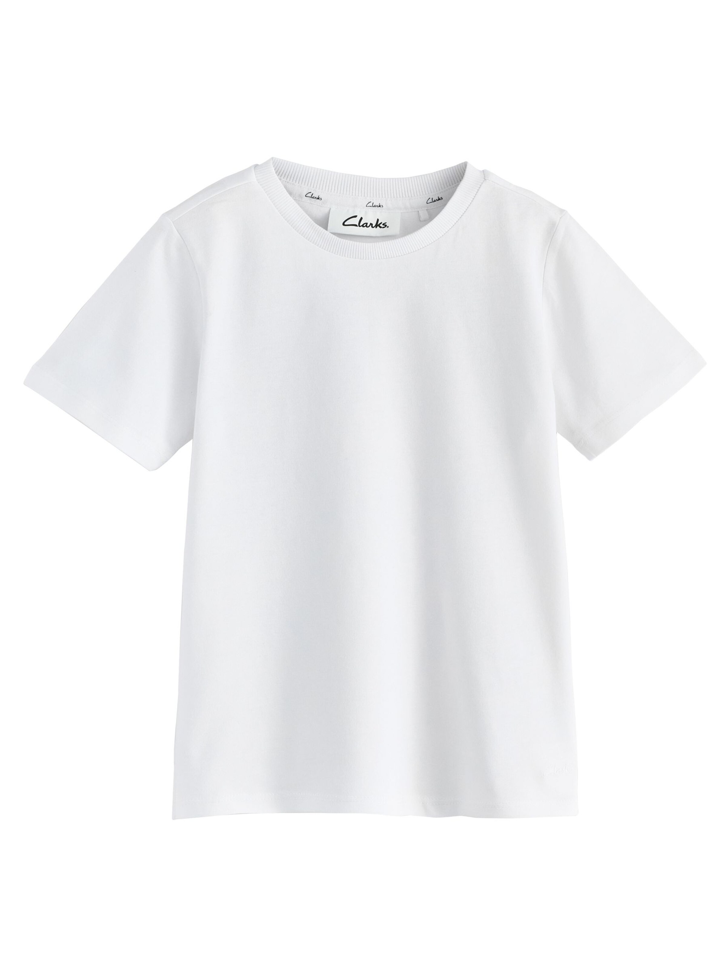 CLARKS T-shirt i vit