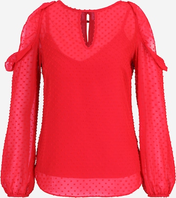 Wallis - Blusa en rojo: frente