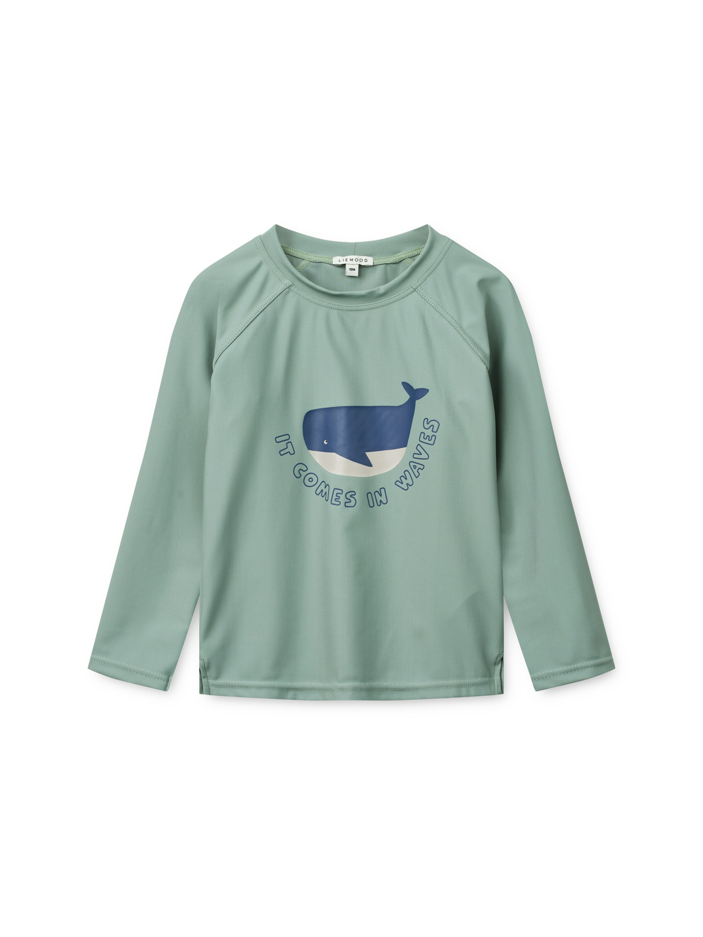 Liewood UV-skydd 'Noah' i grön: framsida