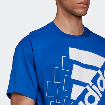 ADIDAS PERFORMANCE Funkcionalna majica 'Essentials' | modra barva