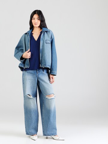 JDY Blouse 'JDYLion' in Blue