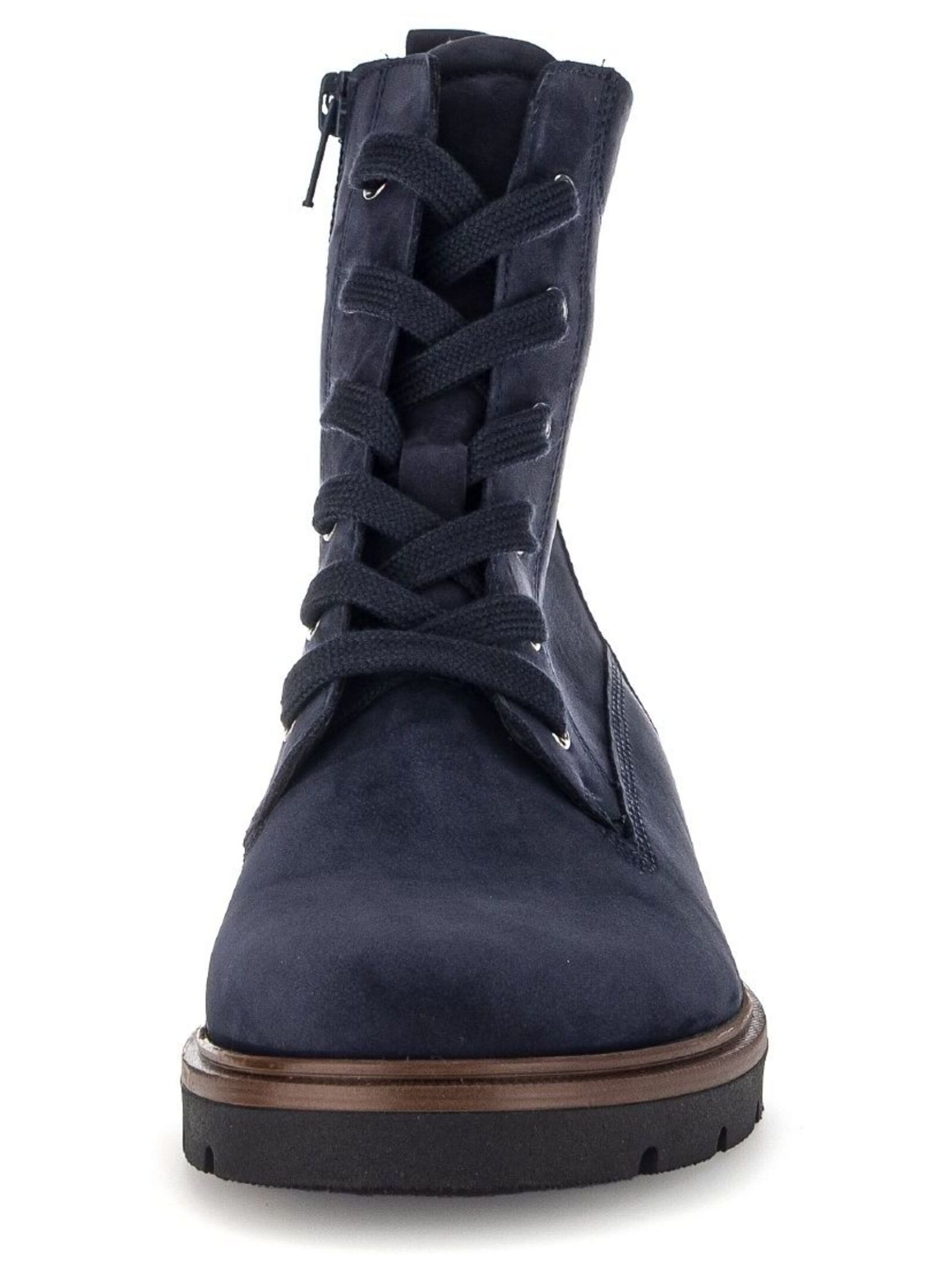 GABOR Schnürstiefelette in Blau
