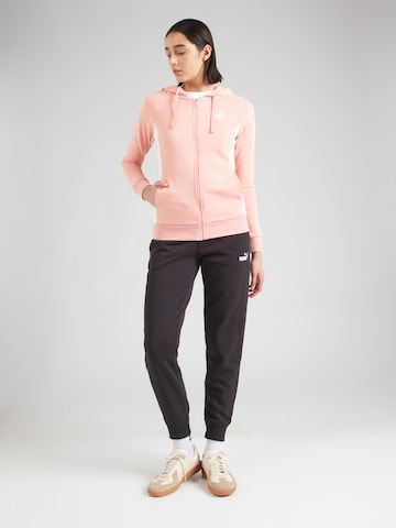Costum de trening de la PUMA pe roz: față