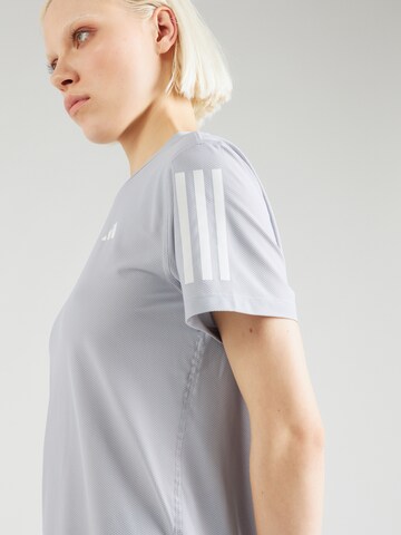 T-shirt fonctionnel 'Own The Run' ADIDAS PERFORMANCE en gris