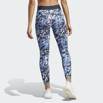 ADIDAS PERFORMANCE Skinny Sports trousers in Blue