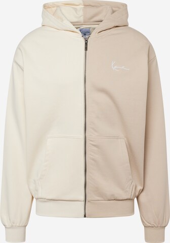 Karl Kani Sweatjakke i beige: forside