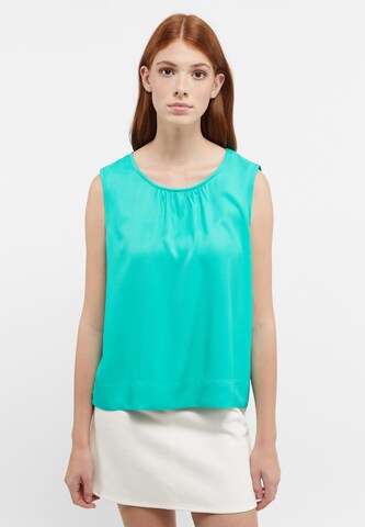 ETERNA Blouse in Groen: voorkant