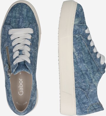 GABOR Sneaker in Blau