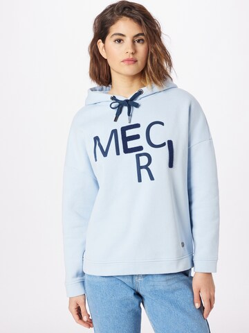 Key Largo Sweatshirt 'Merci' in Blauw: voorkant