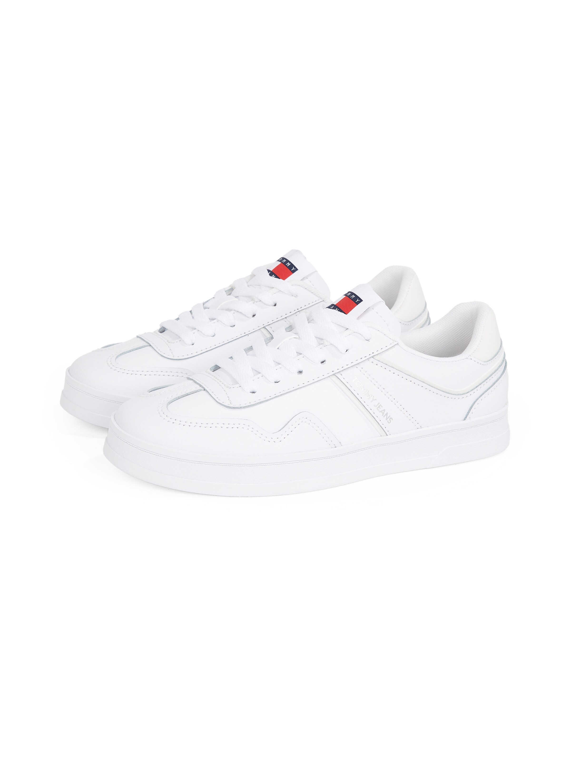 Tommy Jeans Σνίκερ χαμηλό 'The Greenwich' σε λευκό