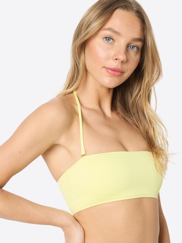 dzeltens Seafolly Bikini augšdaļa: no priekšpuses