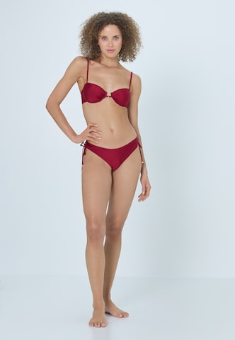 LSCN by LASCANA Dół bikini w kolorze czerwony