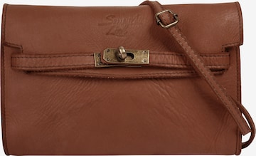 Sac à bandoulière Samantha Look en marron : devant