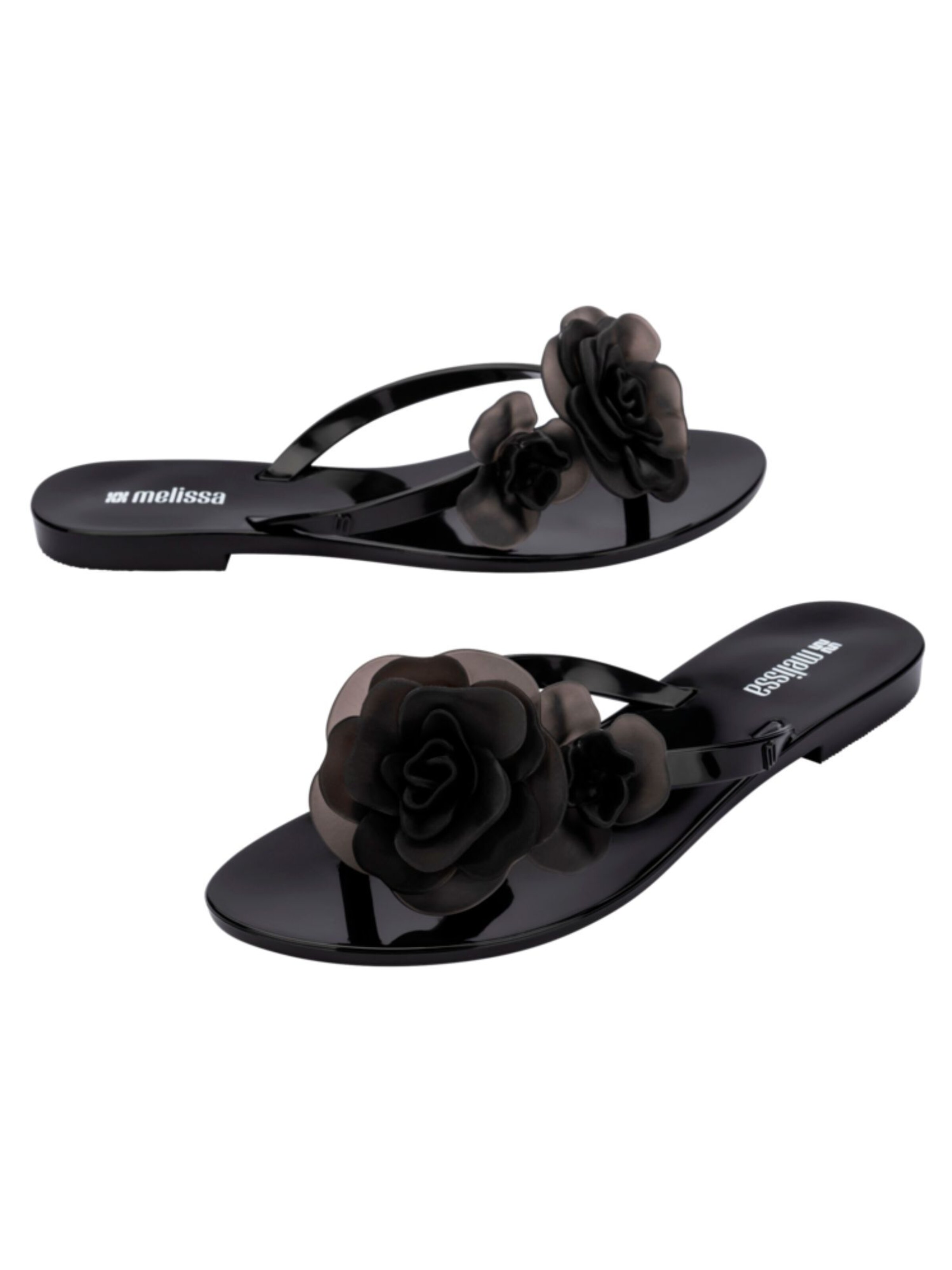 MELISSA Zehentrenner 'Harmonic' in Schwarz