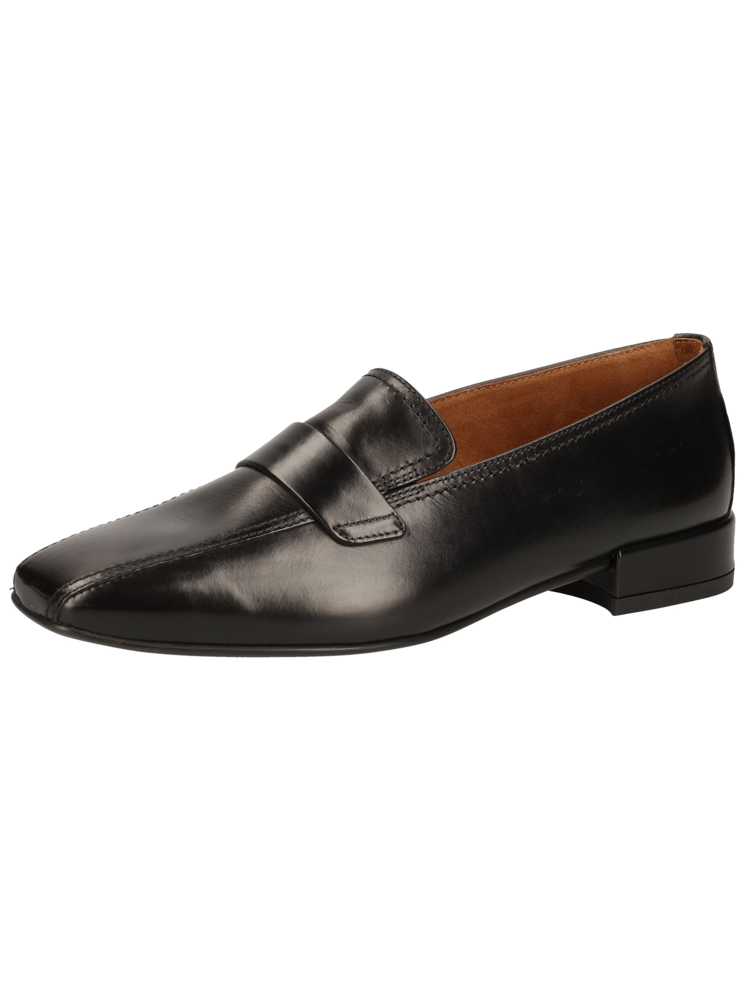 Paul Green Slipper in Schwarz: Vorderseite