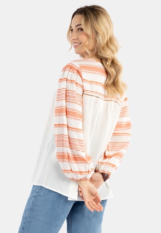 IZIA Blouse in Orange