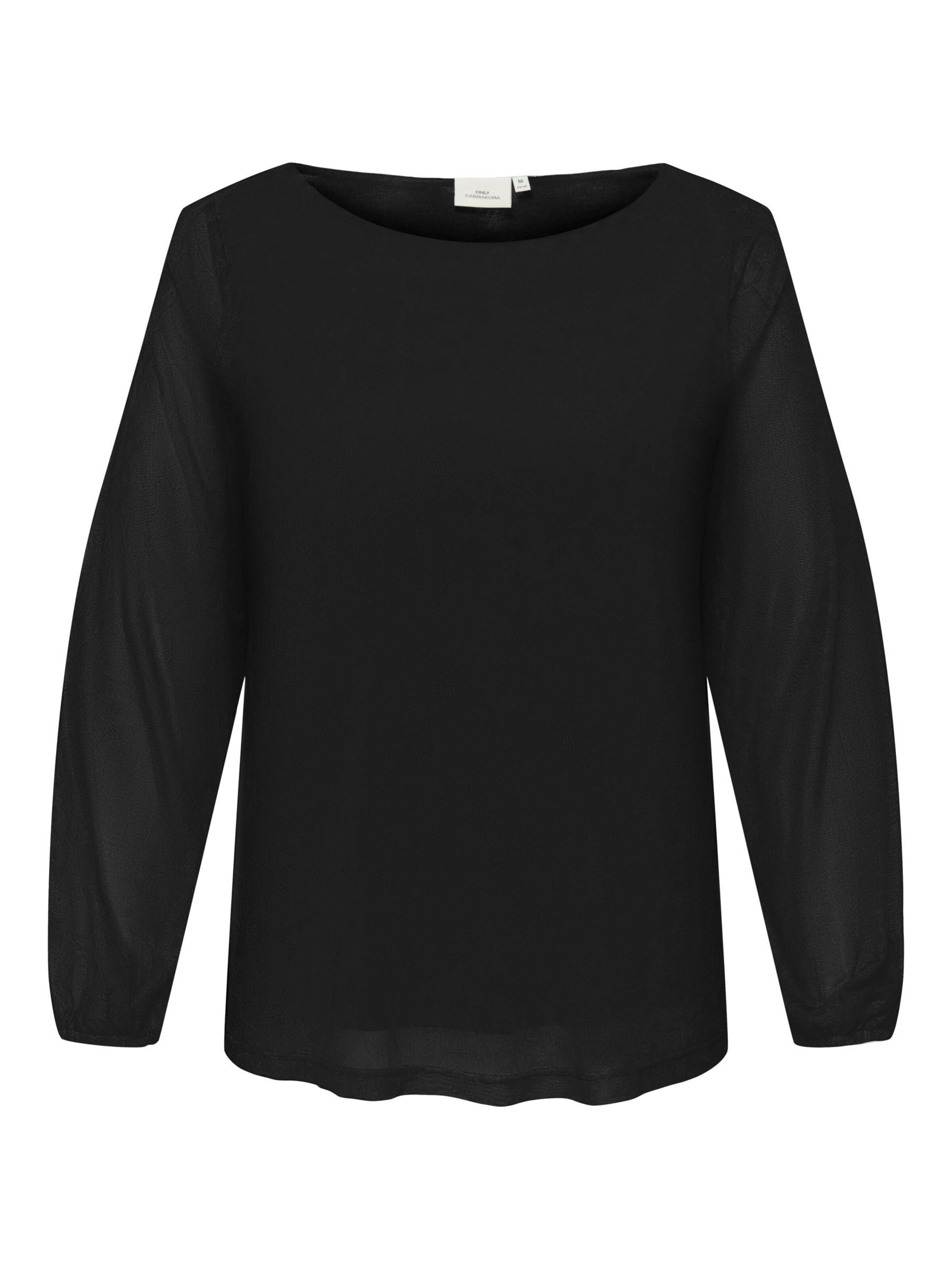 ONLY Carmakoma Bluse 'CARFOREST ' i sort: forside