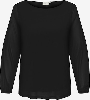 Chemisier 'CARFOREST ' ONLY Carmakoma en noir : devant