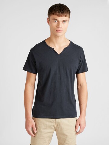 BLEND - Camiseta 'Ashton' en negro: frente