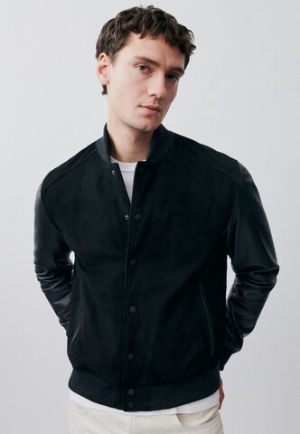 Werner Christ Tussenjas 'Hank K' in Zwart: voorkant