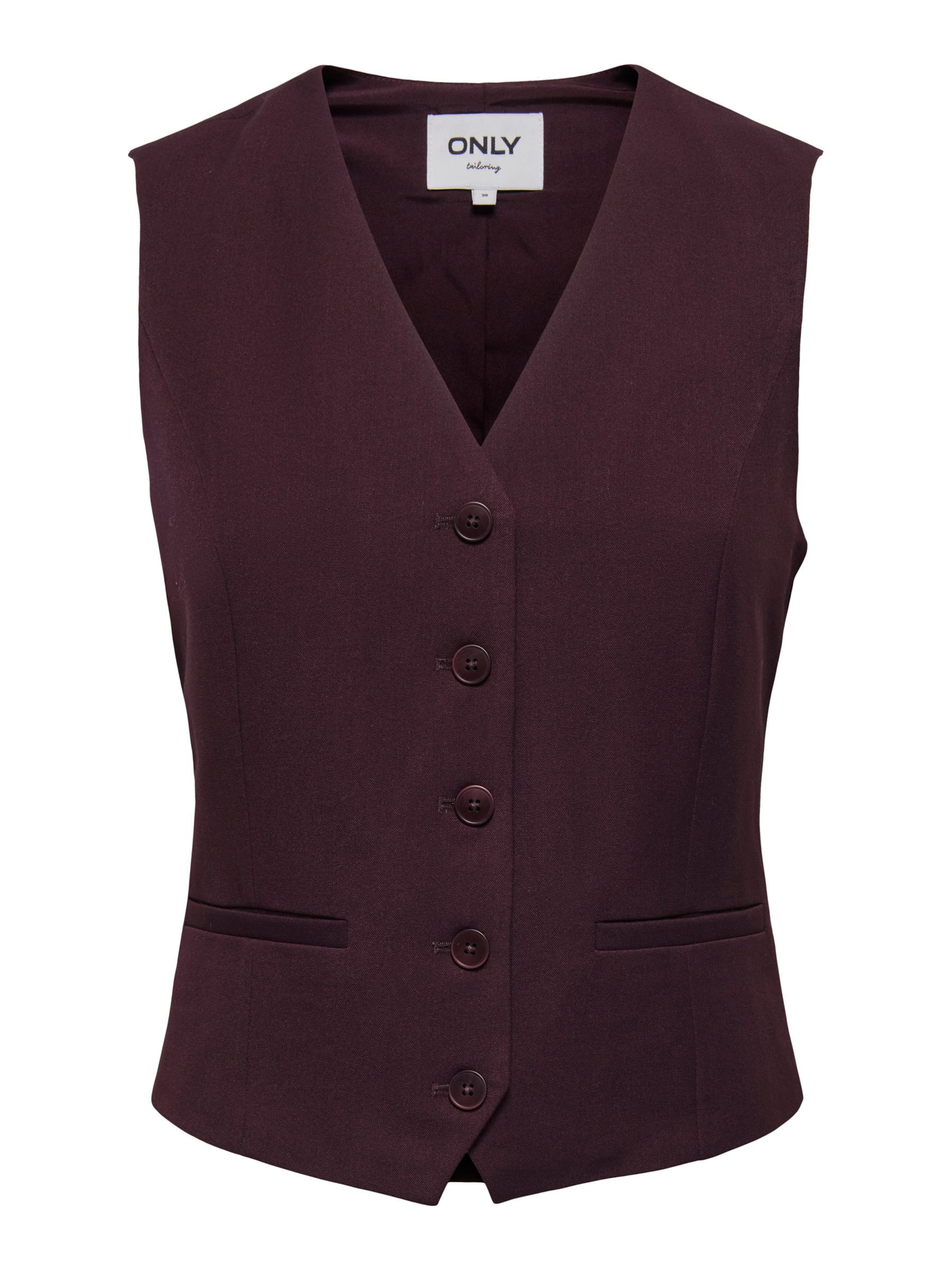 ONLY Bodywarmer in Lila: voorkant