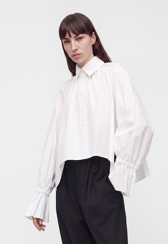Camicia da donna 'VAELIE' di DRYKORN in bianco