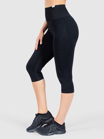 Smilodox Skinny Workout Pants 'Bloom' in Black