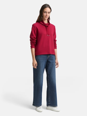 TOM TAILOR Sweatshirt in Rood