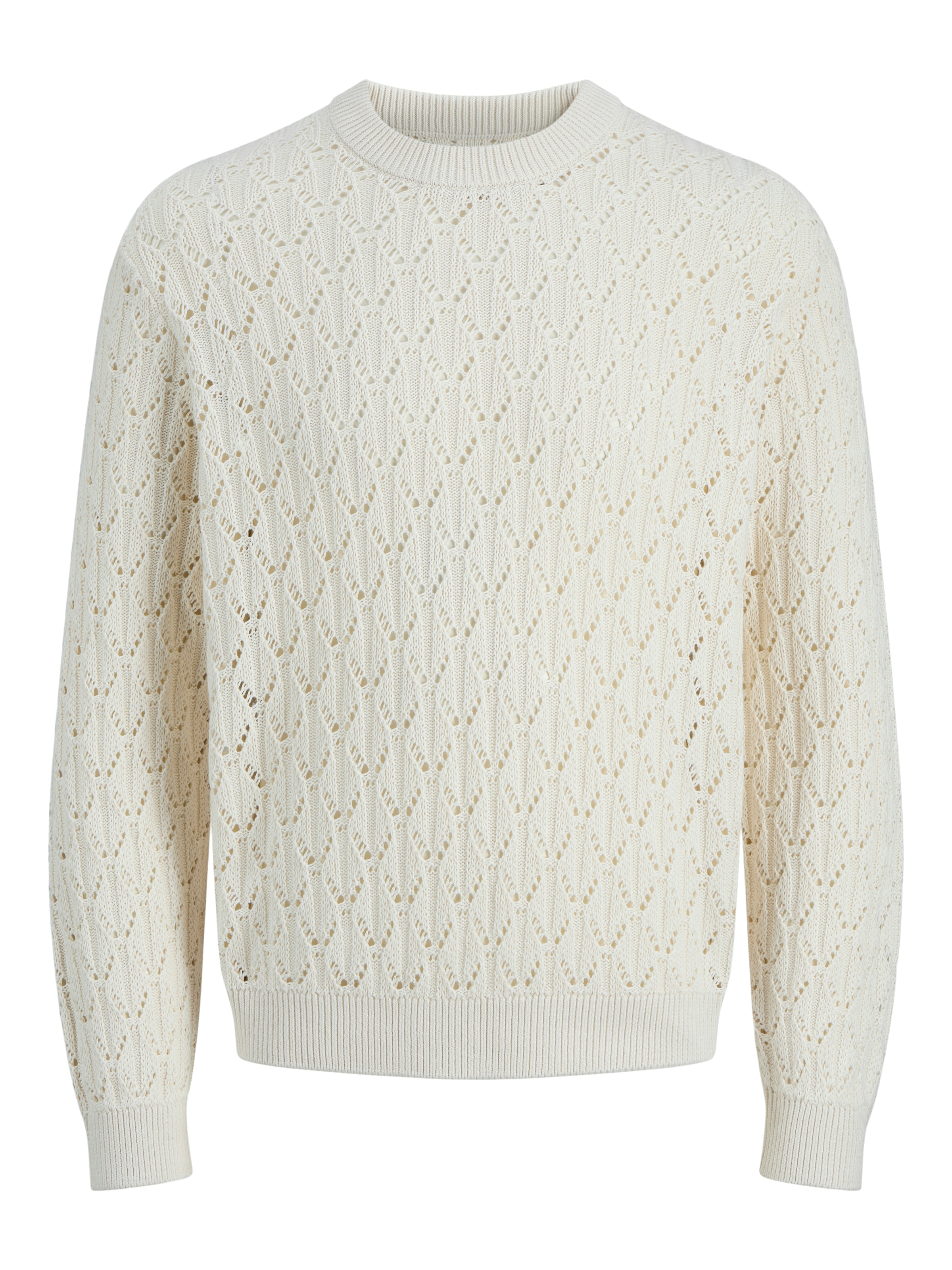 Pull-over 'JORGRAMERCY' JACK & JONES en beige : devant