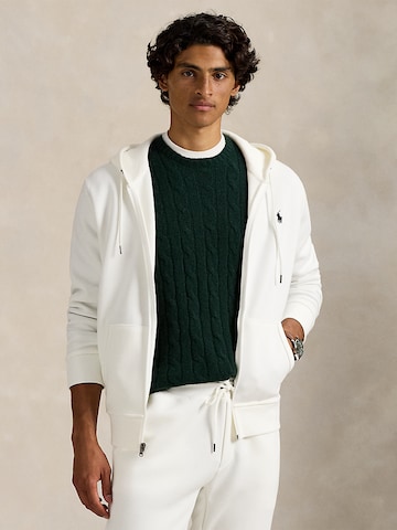 Polo Ralph Lauren Кофта на молнии в Белый: спереди