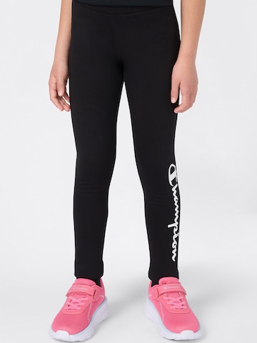 Champion Authentic Athletic Apparel Skinny Leggings in Black: front